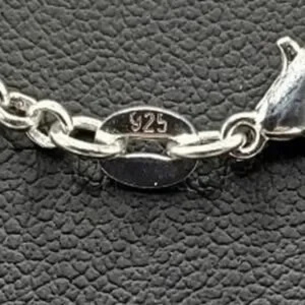 925 Sterling Silver Necklace Horseshoe Cross Gemstones Valentines Birthday Gift